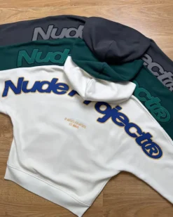 Beast Zip-Up Hoodie Marshmallow