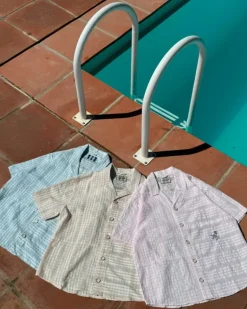 Block Shirt Beige