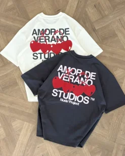 Camiseta Xoxo Gris Oscuro