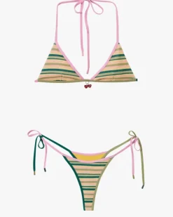 Costa Bikini Bottom Stripes