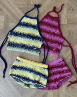 Culotte Melangi Amarillo
