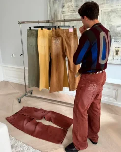 Pantalón Bootcut Rojo