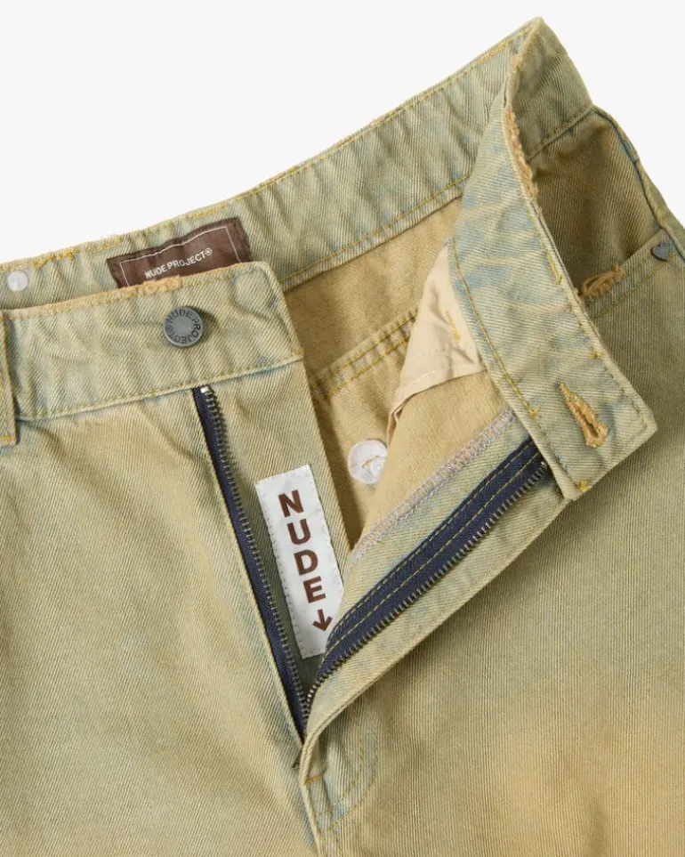 Pantalón Corto Baggy Sand Wash Old Denim