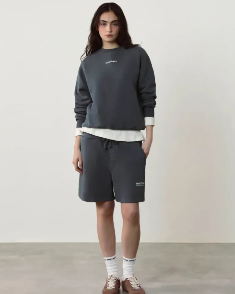 Pantalón Corto Cult Kid Gris Oscuro