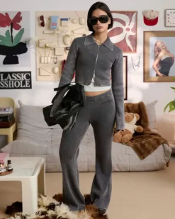 Pantalón Knit Ash First Class