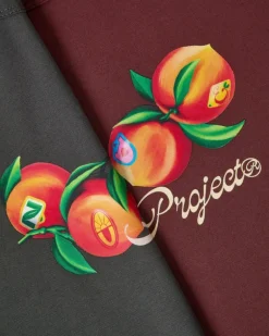 Peach Top Burgundy